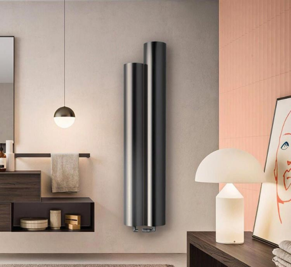 Margaroli T'Onda Aluminium-Designheizkörper gerundet