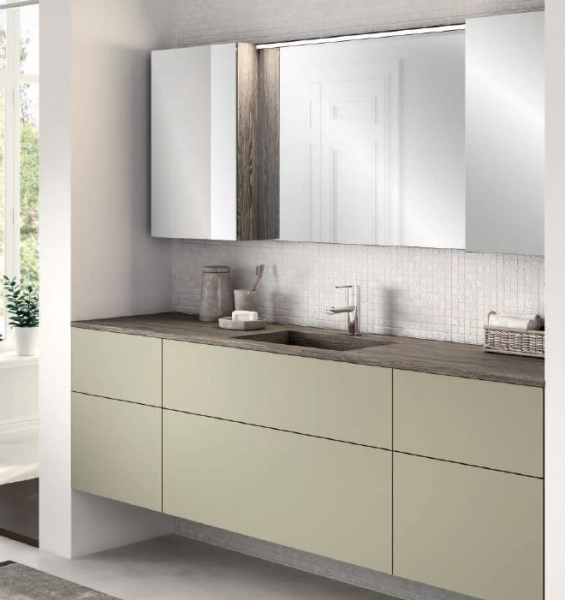 Mastella Byte 02 Badmöbelset modernes Design aus Italien
