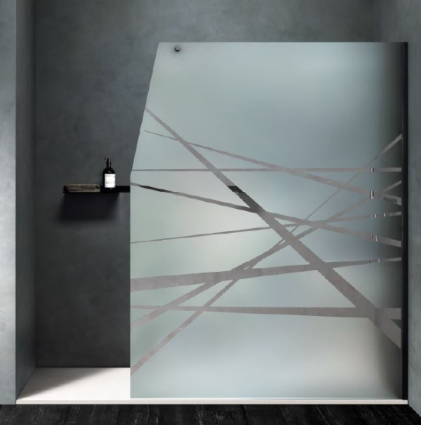 Mastella Koral Walk In Duschwand Duschabtrennung Duschkabine - modernes Design aus Italien