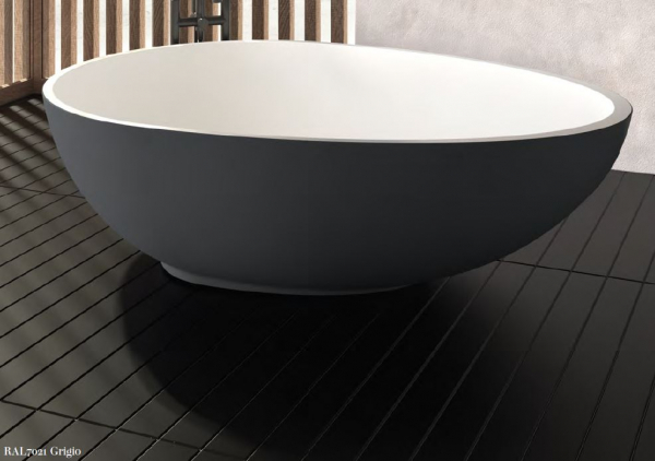 Mastella Vov freistehende Design-Badewanne