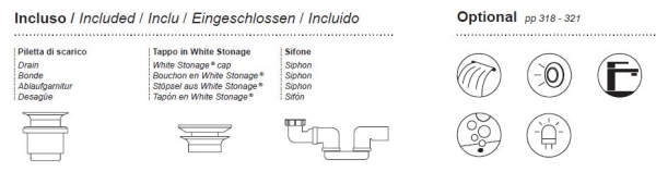 Moma Design Miami große Badewanne in Wunschgröße aus White Stonage Weiß matt