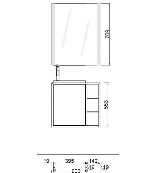 Pur Badmöbel-Set Vegas 1 von Nolff