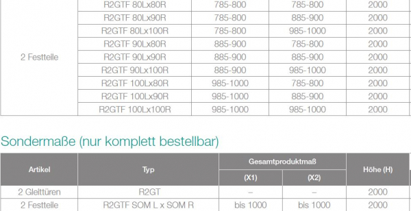 PUK Alvier Pro Runddusche mit Gleittüren Viertelkreis-Duschkabine