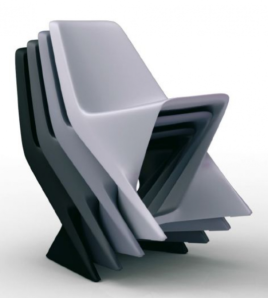 Qui est Paul Iso Chair stapelbarer Stuhl PaulDesign für Spa, Garten und Hotels