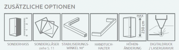 Radaway Essenza Pro 8 Walk In II