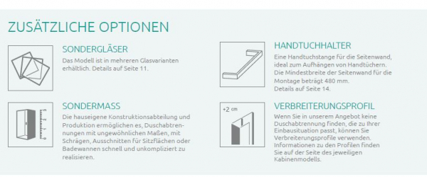 Radaway Premium Pro PDD Runddusche mit Gleittüren Viertelkreis-Duschkabine PUK Alvier Pro