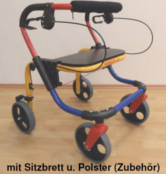 Rebotec Fox Aluminiumrollator für Damen und Jugendliche