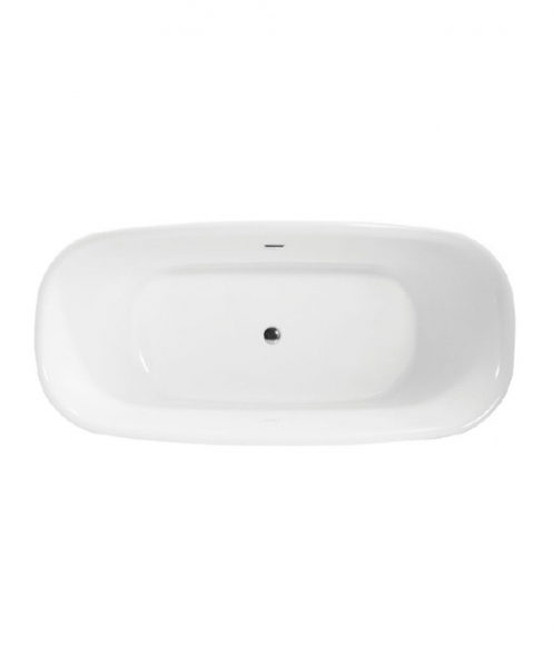 Rubicer Badewanne Resort oval freistehend exklusive Acrylwanne