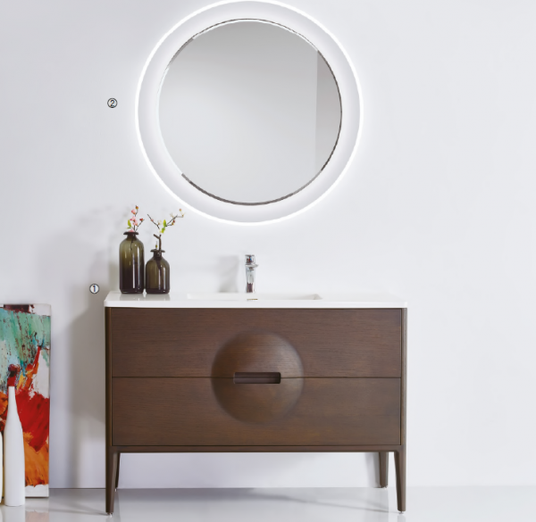 Rubicer Badmöbelset Sphere exklusives und elegantes Badezimmer-Waschbecken-Set