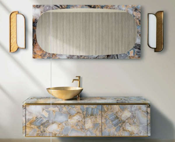 Sicis Elisyan Badmöbel Komposition Eryon 5 - exklusives Design aus Italien