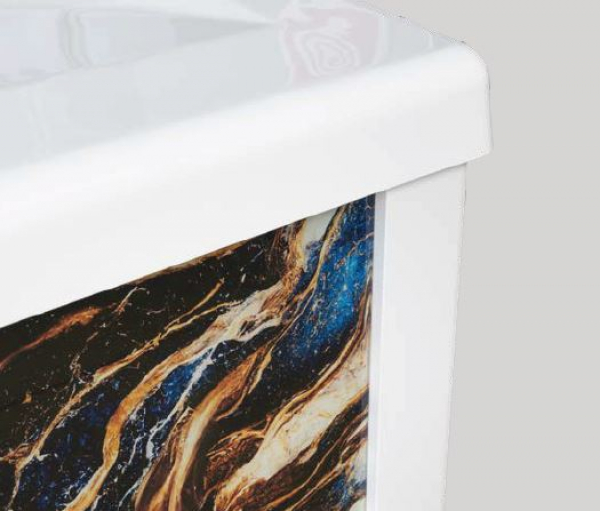 Sicis Elisyan Zen Lagoon Whirlpool mit Wasser-Luft-Hydromassagesystem und Farbtherapie