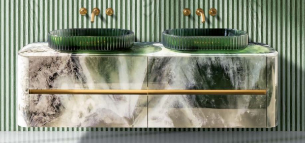 Sicis Elisyan Badmöbel Komposition Lunaris 1 - exklusives Design aus Italien