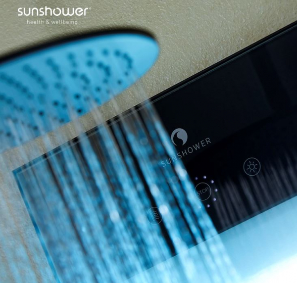 Sunshower Deluxe Infrarot-Solar-Paneel Einbau