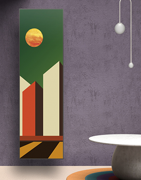 Tonon Evolution Pierrot Fantasy FME1 Designheizkörper mit vielen weiteren exklusiven Motiven