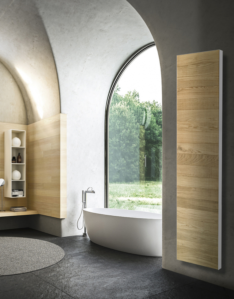 Tonon Evolution Wood 5.5 Designheizkörper Holz kombiniert mit Stahl