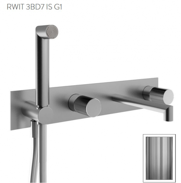 Treemme 28mm Badewannenarmatur Unterputz mit Handbrause 3BD7 G1