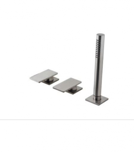 Treemme 5 mm Armatur für Badewanne Wannenrandarmatur 2869 ohne Auslauf