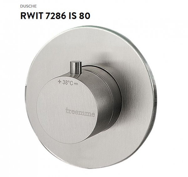 Treemme 7286/80 Einhebelmischer Unterputz-Thermostat