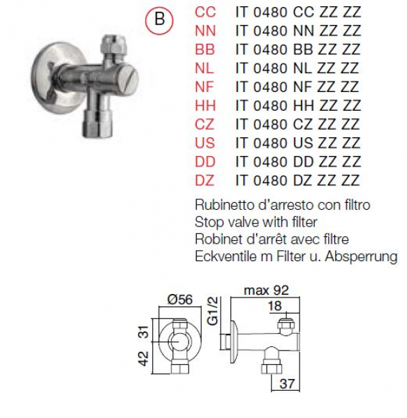 Treemme elektronischer Waschtischmischer berührungsloser Wasserhahn Armatur 22A1/EL