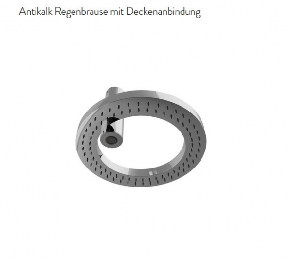 Treemme Kopfbrause Loop Ring-Dusche Deckenmontage RTBR 9B91