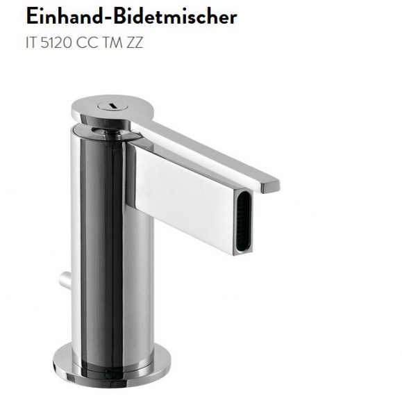 Treemme Time Time_out Bidetmischer Wasserhahn für Bidet 5120 TM