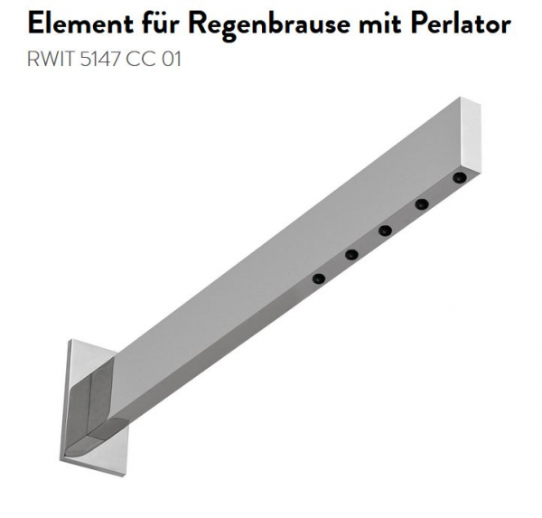 Treemme Time Time_out Regenbrause-Element mit Perlator 5147