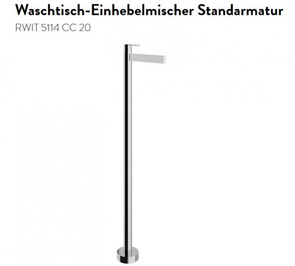 Treemme Time Time_out Standarmatur Waschtisch-Einhebelmischer 5114