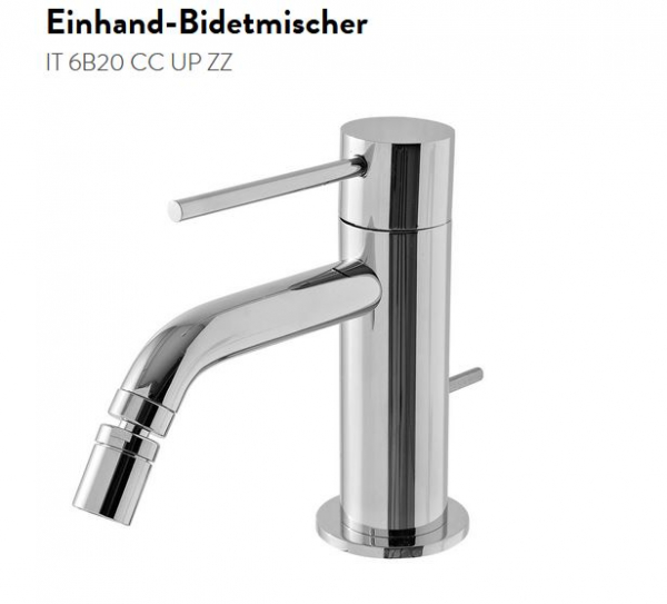 Treemme Up+ Armatur für Bidet Wasserhahn Einhebelmischer Einhand-Bidetmischer 6B20