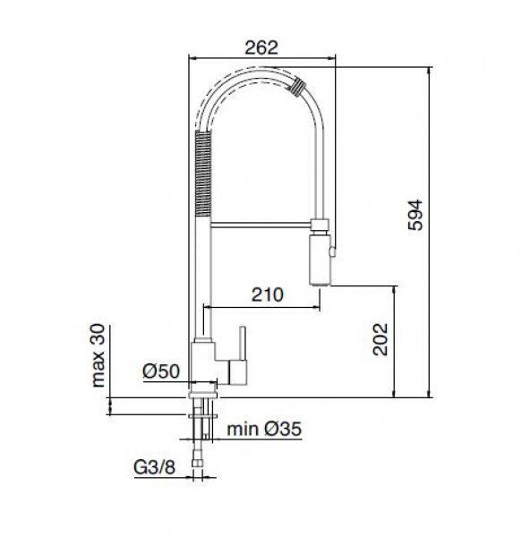 Treemme Kitchen Design Küchenarmatur Armatur für Küche 5501