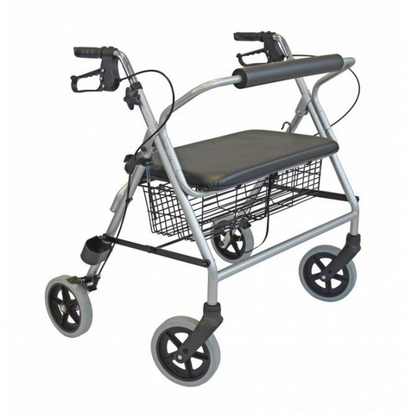 Trendmobil Rollator R225 XL Standard-Stahl Gehwagen bis 225 kg belastbar