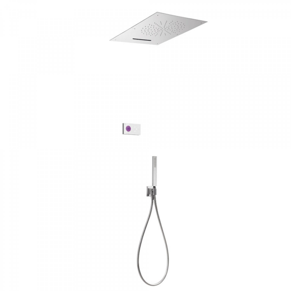 Tres Shower Technology elektronisches Duschset 09286304/09288304, modernes Design für Ihr Badezimmer