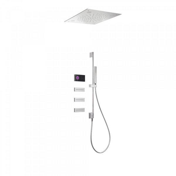 Tres Shower Technology elektronisches Duschset 09286309/09288309, modernes Design für Ihr Badezimmer