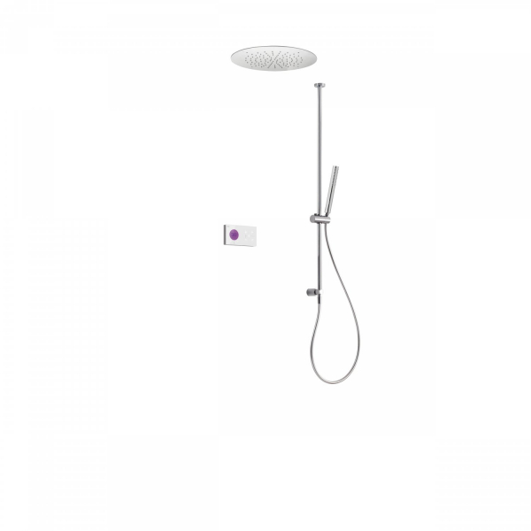 Tres Shower Technology elektronisches Duschset 09286565/09288565, modernes Design für Ihr Badezimmer