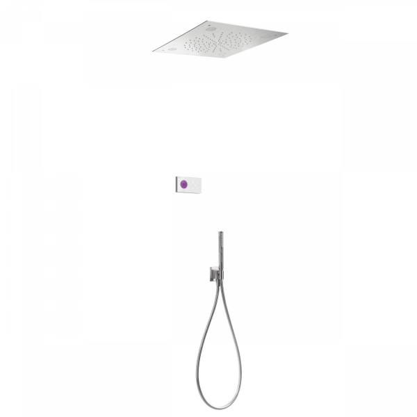 Tres Shower Technology elektronisches Duschset 09286566/09288566, modernes Design für Ihr Badezimmer