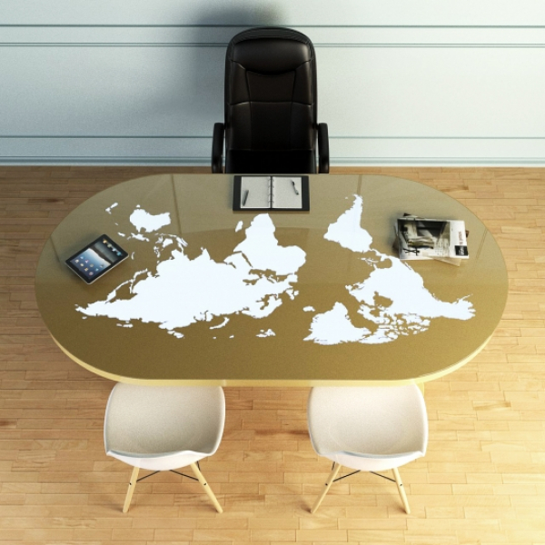 ZAD Italy Adamantx® World Schreibtisch für Büro, Arbeitszimmer und Homeoffice, italienisches Luxus-Design für Ihr Zuhause