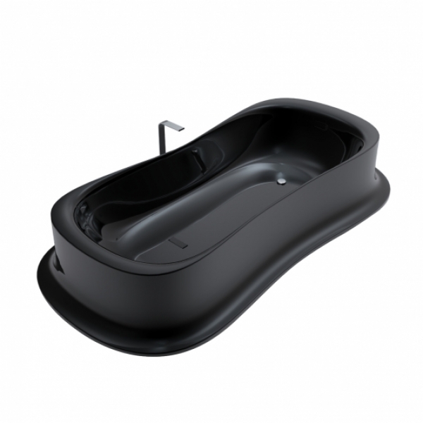 ZAD Italy Vulcano Adamantx® freistehende ergonomische Badewanne, italienisches Luxus-Design für Ihr Traumbad