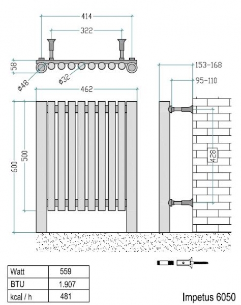 Edelstahl-Heizkörper Impetus von accuro-korle Design