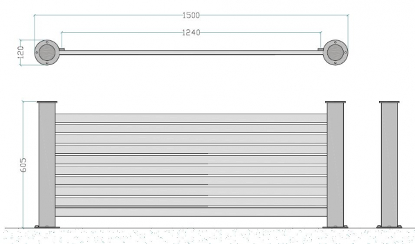 Edelstahl-Heizkörper Mariner 40 von accuro-korle Design