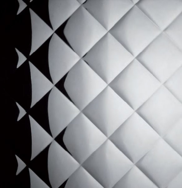 Quilt black steel horizontal oder vertikal Designheizkörper Heizkörper von Deltacalor