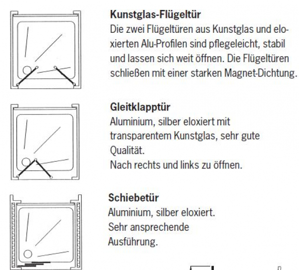 Grumbach Fertigdusche Souverän