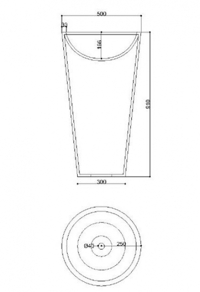 Jee-O Standwaschbecken Annelli Stand-Waschbecken