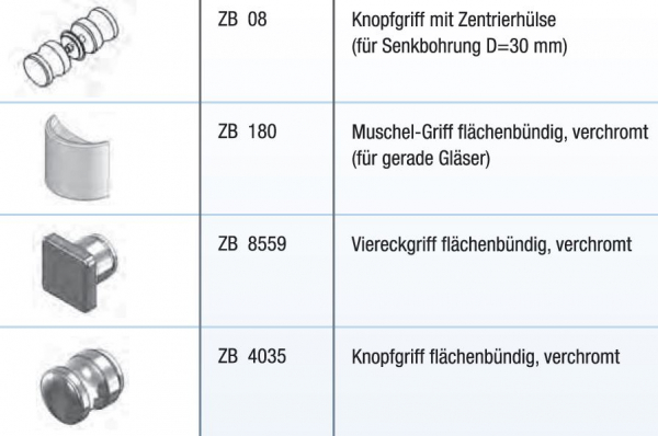 Geo Schwenktür mit 2 Festteilen für Nische A-N202 maw flex