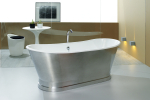 Bleu Provence Antica Alluminio freistehende Badewanne aus Gusseisen und Aluminium matt, Design für Ihr Traumbad