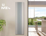 Margaroli Linee Aluminium-Designheizkörper mit planen Paneelen