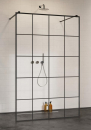 Radaway Walk In Modo X I und Modo New I Factory Frame Spritzschutzwand für Dusche