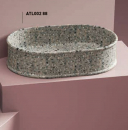 The.Artceram Atelier Aufsatzwaschbecken oval in vielen Farben