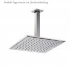 Treemme Antikalk Regenbrause mit Deckenarm Duschkopf 0496