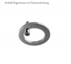 Treemme Kopfbrause Loop Ring-Dusche Deckenmontage RTBR 9B91