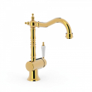 Tres-Clasic Waschtischmischer Wasserhahn 24210801 Chrom/Stahl/Gold/Messing, exklusives Design für Ihr Badezimmer